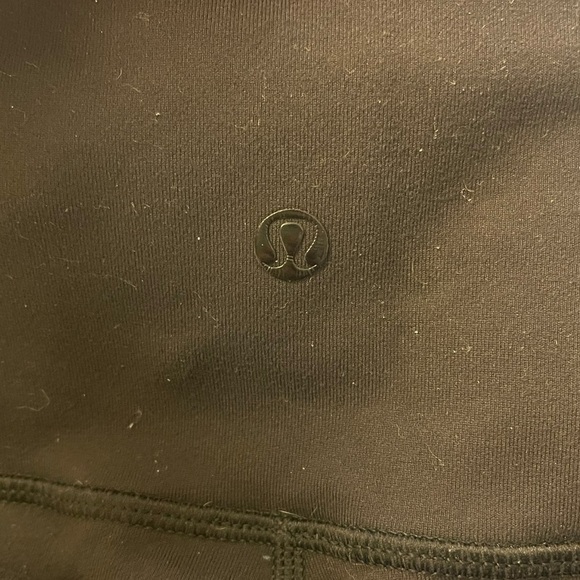 Lululemon Wunder Under mesh cut out tights black small - Picture 5 of 6